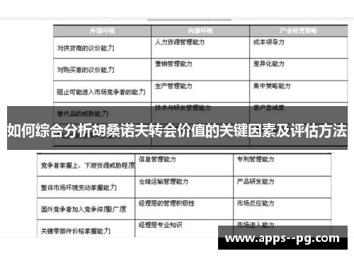 如何综合分析胡桑诺夫转会价值的关键因素及评估方法